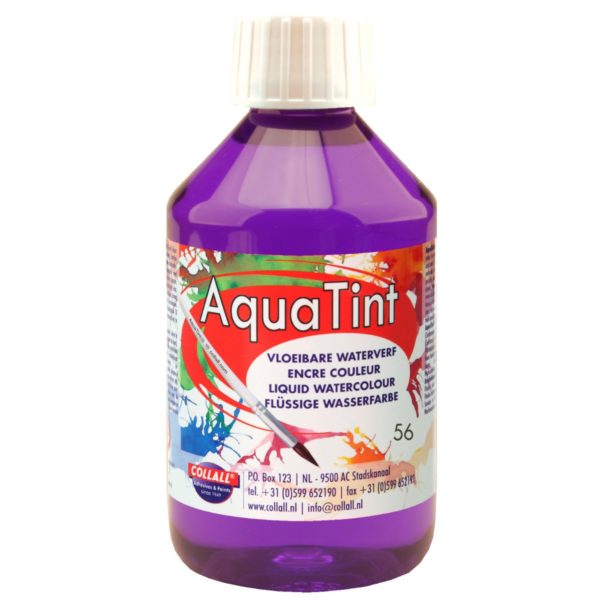 Collall AquaTint flüssige Wasserfarbe 250ml violett