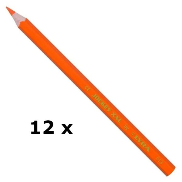 Farbstift Jockey XXL, 12er-Pack orange | Bejol Bastelshop