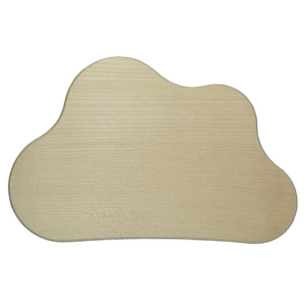 Holzschild Türschild Holz blanko - Wolke 21cm - zum individuellen Selbstgestalten | Bejol Bastelshop