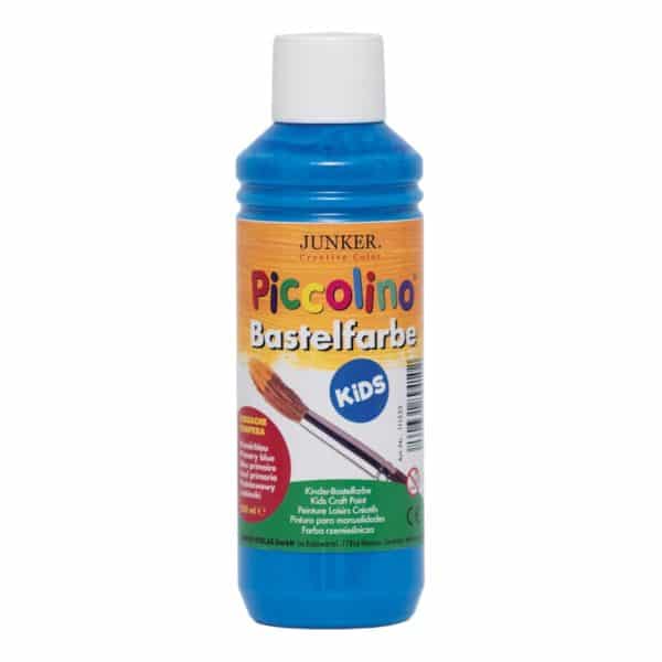 Piccolino Kinder Bastelfarbe primärblau 250ml